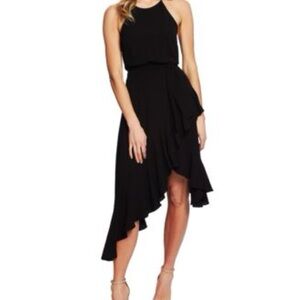 Cece Chic Black Asymmetrical Dress